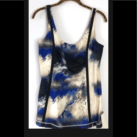 Lululemon Athletica Women Sz 6 Wholehearted Milky Way Multi Tank - Picture 2 of 7